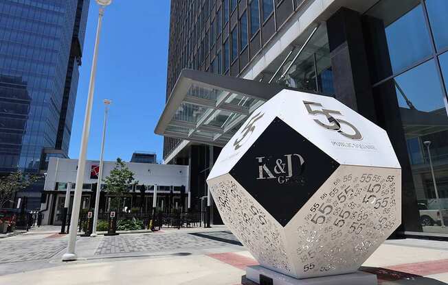 Building Exterior - Residenecs at 55 Apartments in Downtown Cleveland OH