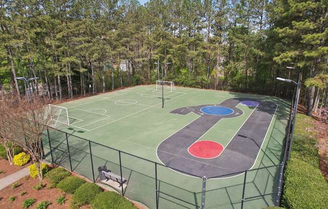 Outdoor Sports Court at Gwinnett Pointe Apartments in Norcross, GA 30093