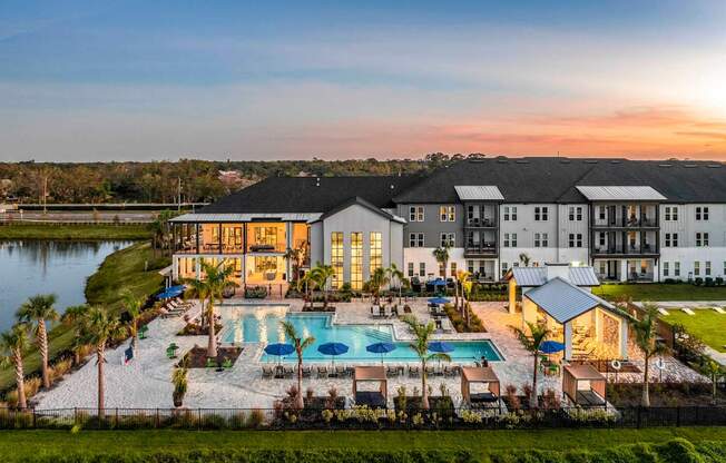 Pool and clubhouse