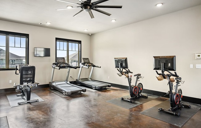 the estates at tanglewood|fitness room