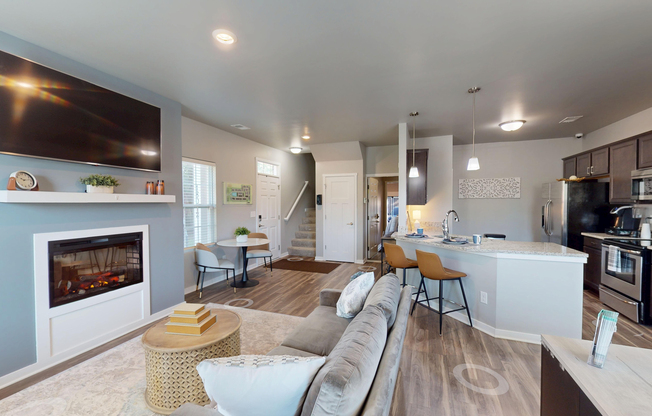 Laminate Wood Floors Throughout