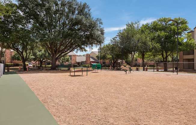 Dog Park at Vista Crossing Apartments in San Antonio, TX