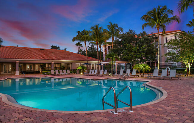 Pool at Yacht Club, Bradenton, Florida