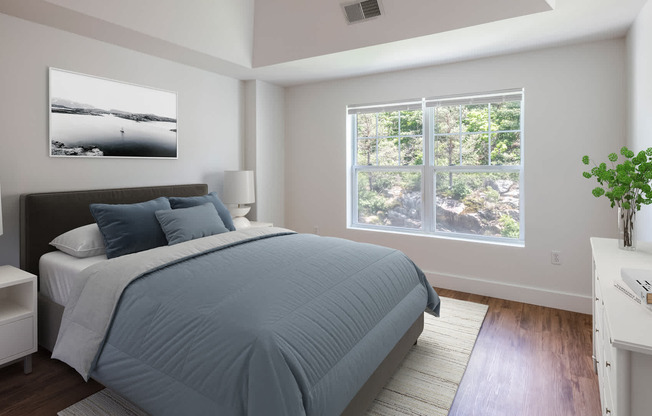 Bedroom with Hard Surface Flooring