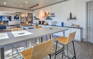 Lounger Area with Coffee Station- The Atlantic Stonebriar