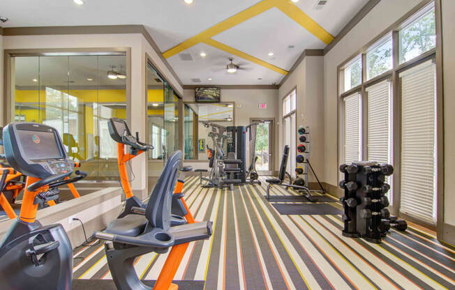 Twenty25 Barrett apartments in Kennesaw, GA photo of fitness center