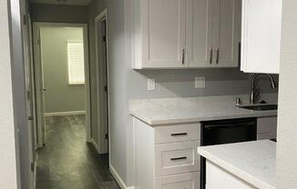 spacious hallway with hardwood at 100 union ave CA