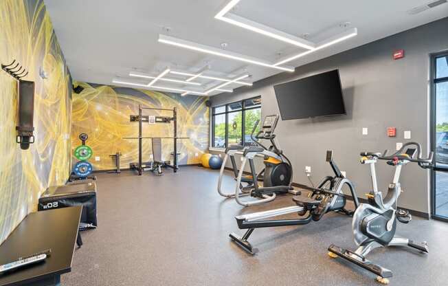 Fully-Equipped Fitness Center