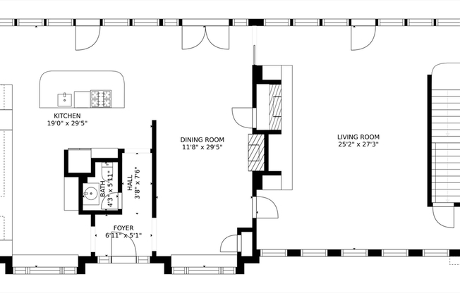 4 beds, 3.5 baths, 3,768 sqft, $7,000, Unit 2