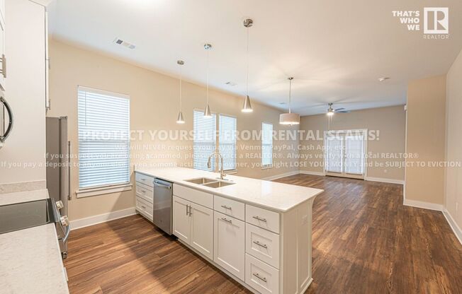 2 beds, 1.5 baths, $1,800