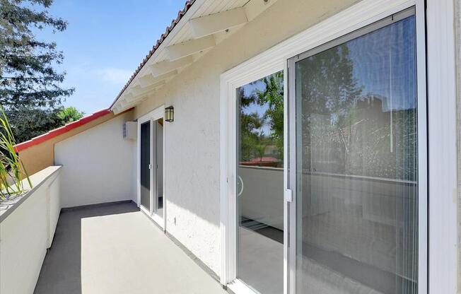 Spacious Balcony at Casa Alberta Apartments, Sunnyvale, California