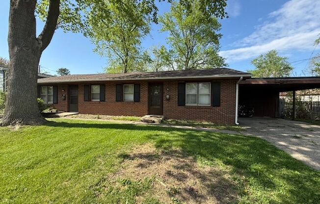 Brick Duplex with Fenced Yard on a Quiet Street