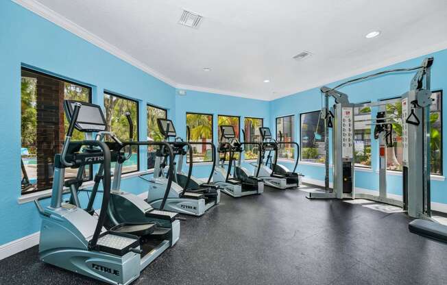 Fitness Center at Timberlake Apartments