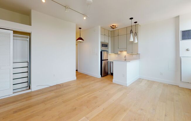Modern Studio Apartment in Historic Building-Dupont Circle, Roof top, Updated Studio, Bright/Sunny!
