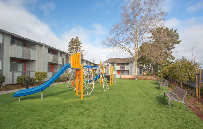 our apartments have a playground for your kids to play at Sunnyvale Crossings Apartments, LLC, California, 94087