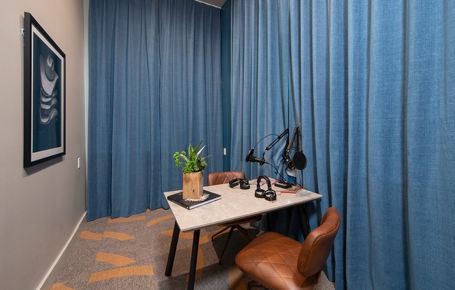 Podcast or Video Conference Room