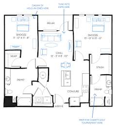 2 beds, 2 baths, 1,142 sqft, $2,344