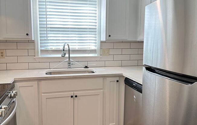 NEWLY RENOVATED Two BR Townhouse! Privacy Fenced Backyard, W/D Hookups, Pets Ok!