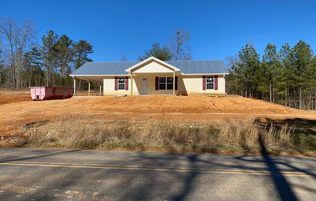 NEW CONSTRUCTION. 264 Silver Run Rd. Munford, AL