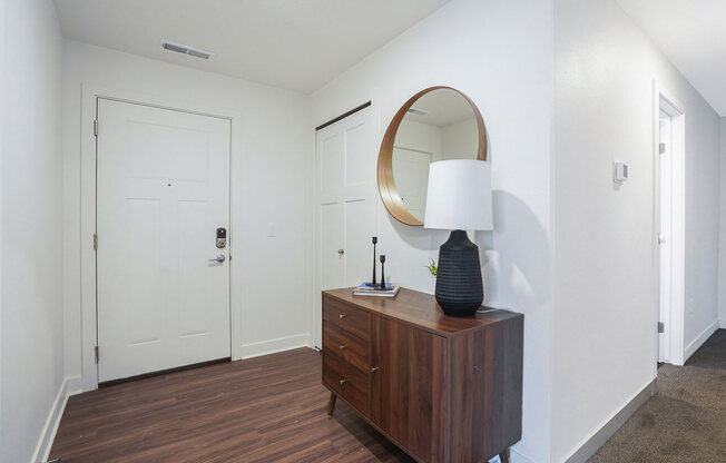 Entry Foyer with Closet at Meadowbrooke Apartment Homes in Kentwood, MI 49512