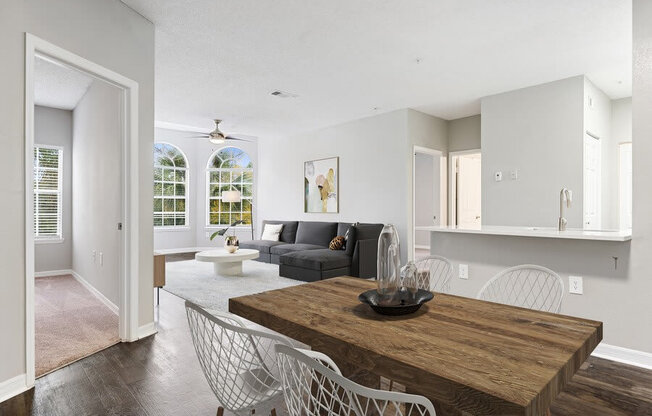 Model dining room