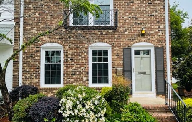 Spacious end of group THS with basement & fire place