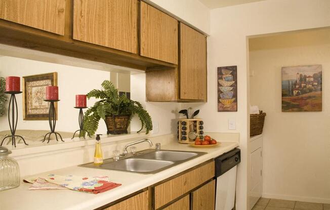 Double Stainless Steel Sink at Aviare Place, Midland, TX, 79705