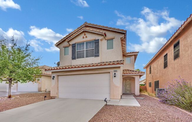 A spacious 3-bedroom, 2.5-bath, two-story home with over 2,000 sq. ft. of living space,