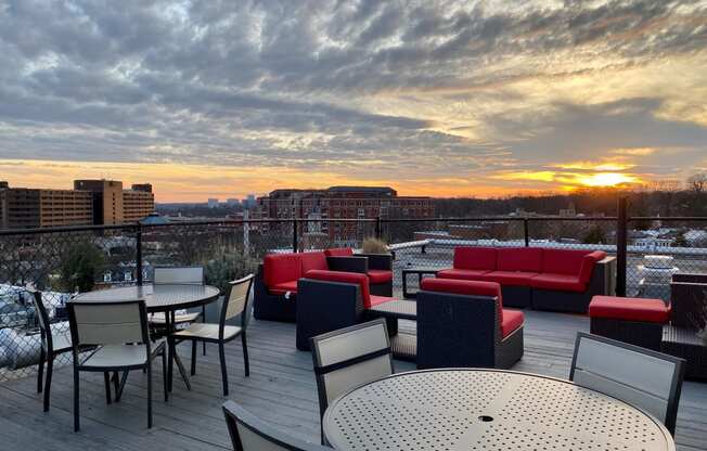 Community Roof Deck at  Connecticut Park Apartments, Washington, DC,20008