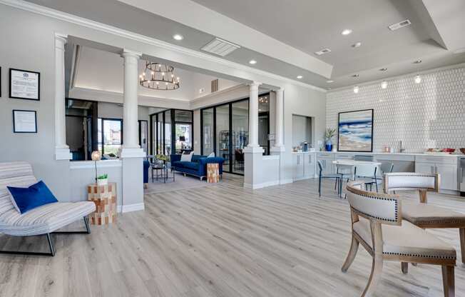 Resident Clubhouse at Highland Luxury Living, Lewisville, Texas