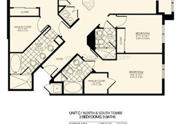 3 beds, 3 baths, $5,400
