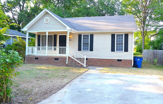 Cozy Ranch Style Home In Downtown Raleigh!