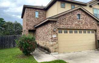 3/2.5/2 Close to Creekside Shopping & Entertainment/No Carpet /  1st Floor Laundry  /Fenced in Yard /  CISD