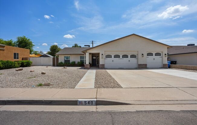 This place is a BEATUTY & ready for you now!!! 4 Bedroom, 3 bathroom, 3 car garage, Huge lot, Fully updated, Pool, Ease care Yard, 85254, Great schools, Close to MAYO!!!  READY NOW!!!