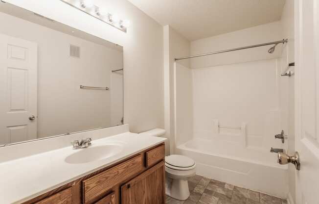 The Shire Bathroom at Polo Run Apartments Indianapolis, IN