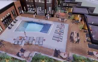 The Terrazza on the Patent Rooftop Pool