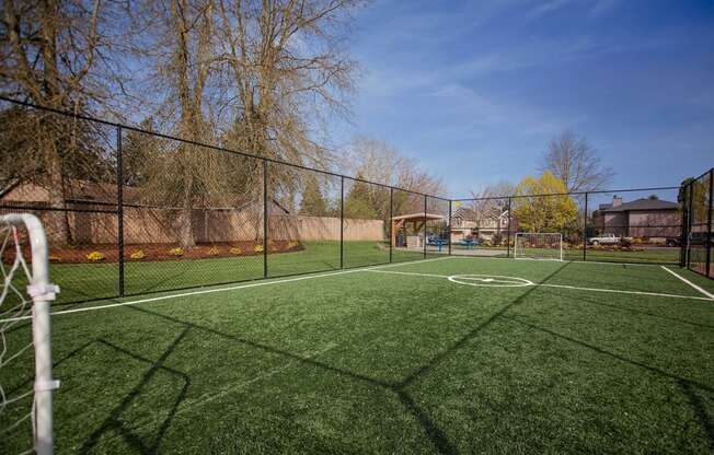 Large grass field l Township Apartments in Canby OR