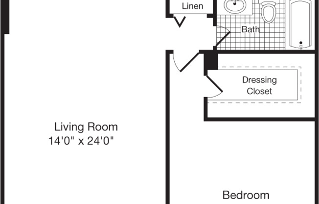 1 bed, 1 bath, 981 sqft, $1,810, Unit 0326