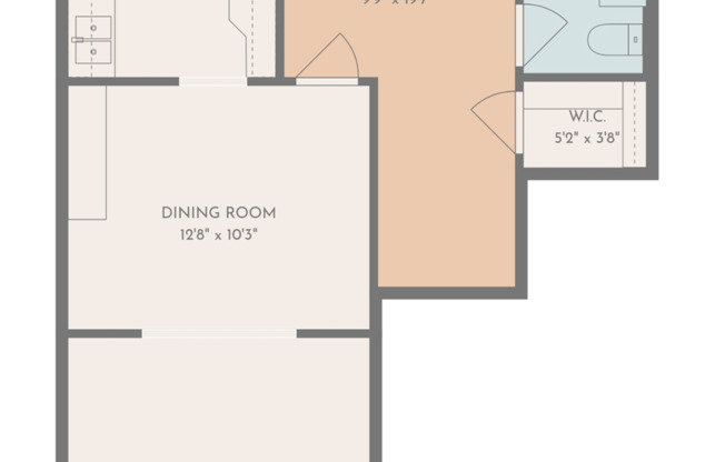 1 bed, 1 bath, 697 sqft, $995, Unit 315-16