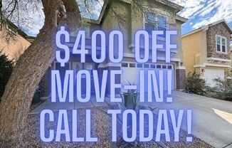 Beautiful 3 Bed + Loft Home in North Phoenix! $400 OFF Move-In!