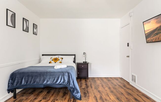 A 14-unit apartment with common bathroom and fully functional kitchen at 515 Landfair