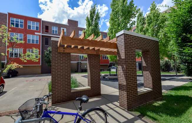Longfellow Lofts community bike storage