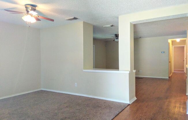 Spacious 3BR/2BA Brick Home with Open Kitchen & Two Living Areas