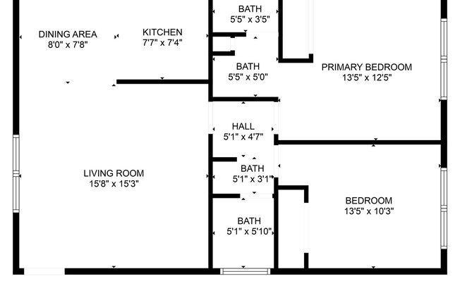 2 beds, 1.5 baths, 800 sqft, $2,450, Unit 765