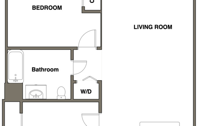 2 beds, 1 bath, 760 sqft, $2,895, Unit 704