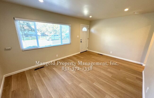 Updated 2 Bed 1 Bath Home on a Spacious Corner Lot with Large Yard Located in Monterey