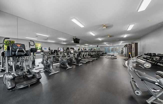 24 Hour Fitness Center at Lakeside Village Apartments, Clinton Township, MI