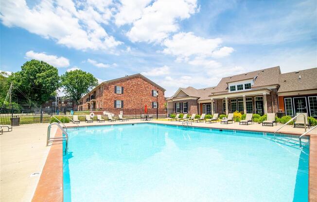 Crystal Clear Swimming Pool at Buckingham Monon Living, Indianapolis, IN