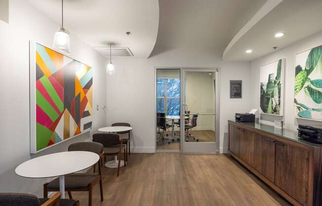 Resident business center - ABQ Uptown Apartments