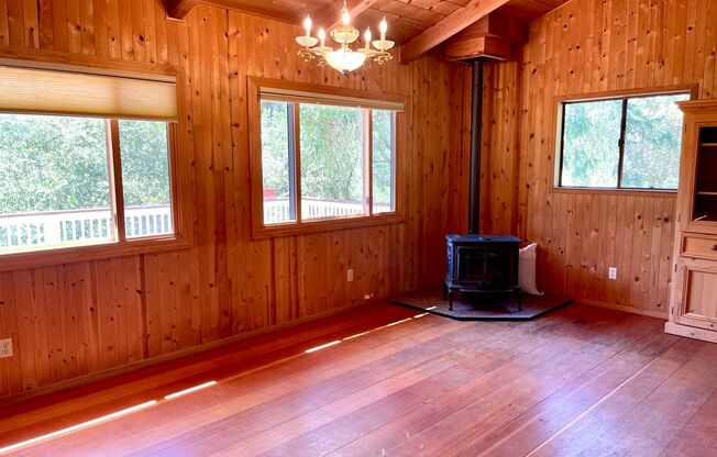 Unique private retreat in Occidental on six acres only 1/2 mile from downtown!